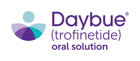 Daybue trofinetide oral solution logo