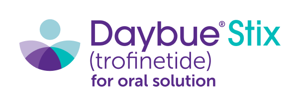 DAYBUE® STIX (trofinetide) for oral solution logo